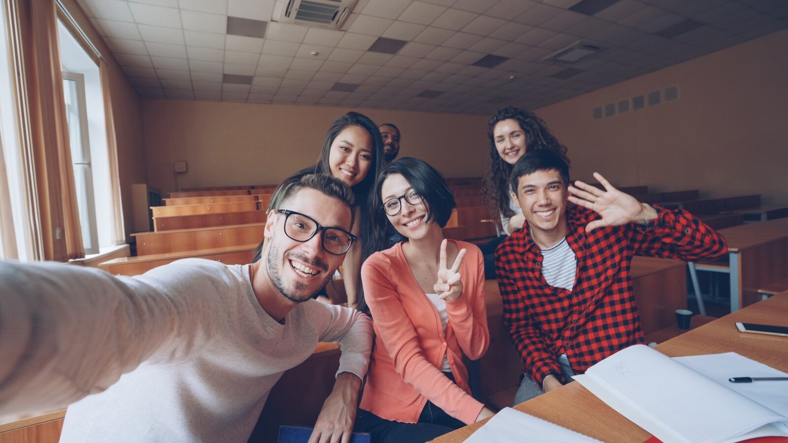 Hispanic college students on university campus, Hispanic Scholarship Fund 2026 guide